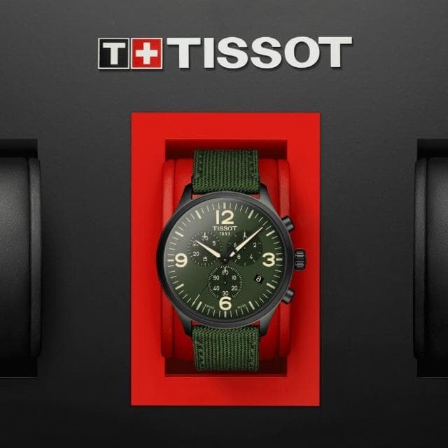 【TISSOT 天梭 官方授權】SUPERSPORT CHRONO 三眼計時腕錶 母親節 禮物 推薦(T1166173709700)