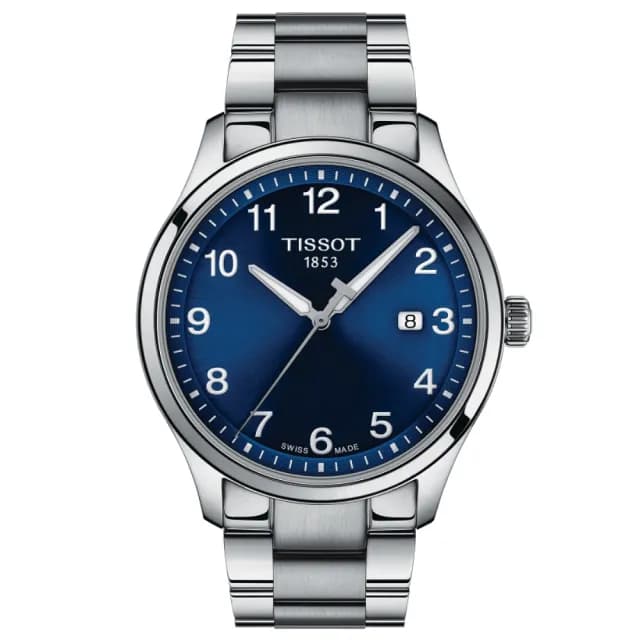 【TISSOT 天梭 官方授權】GENT XL CLASSIC 大三針經典腕錶 畢業禮物 送禮 推薦(T1164101104700)