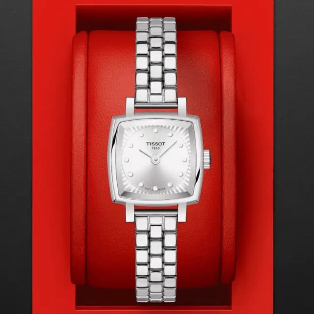【TISSOT 天梭 官方授權】LOVELY系列 時尚腕錶 畢業禮物 送禮 推薦(T0581091103601)