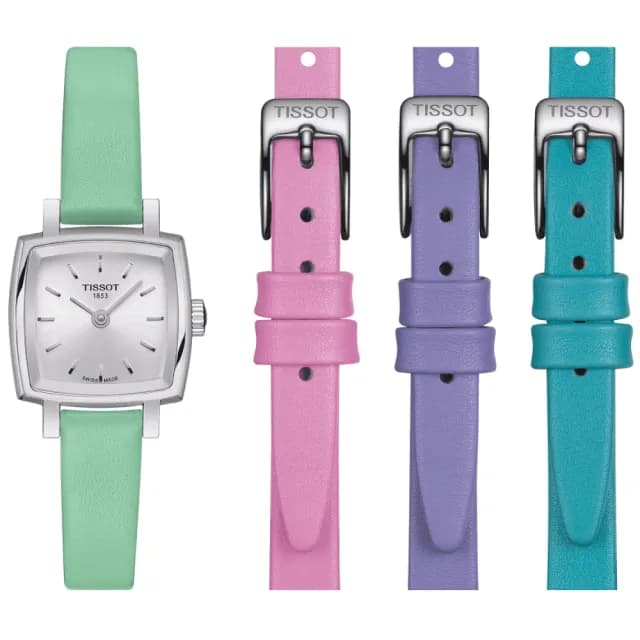 【TISSOT 天梭 官方授權】LOVELY 多色快拆錶帶套錶 畢業禮物 送禮 推薦(T0581091603101)