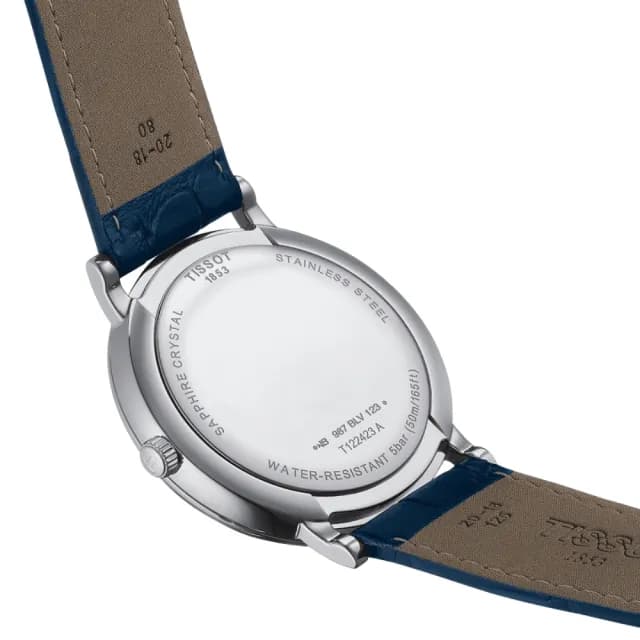 【TISSOT 天梭 官方授權】CARSON系列 簡約時尚月相腕錶 七夕 情人節 禮物 送禮 推薦(T1224231604300)
