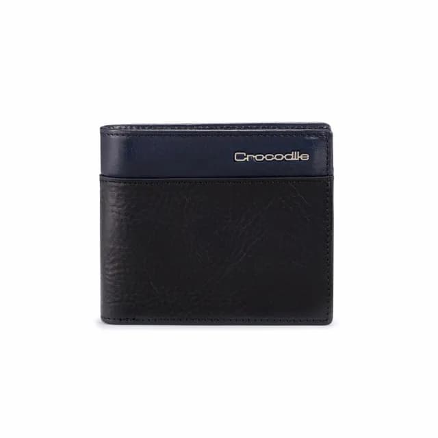 【Crocodile】真皮包包 短夾 男生錢包 12卡拉鍊中翻 Square2.0系列-0103-11601-鱷魚皮件(新品上市)