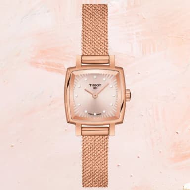 【TISSOT 天梭 官方授權】LADY LOVELY系列 米蘭帶時尚腕錶 畢業禮物 送禮 推薦(T0581093345600)