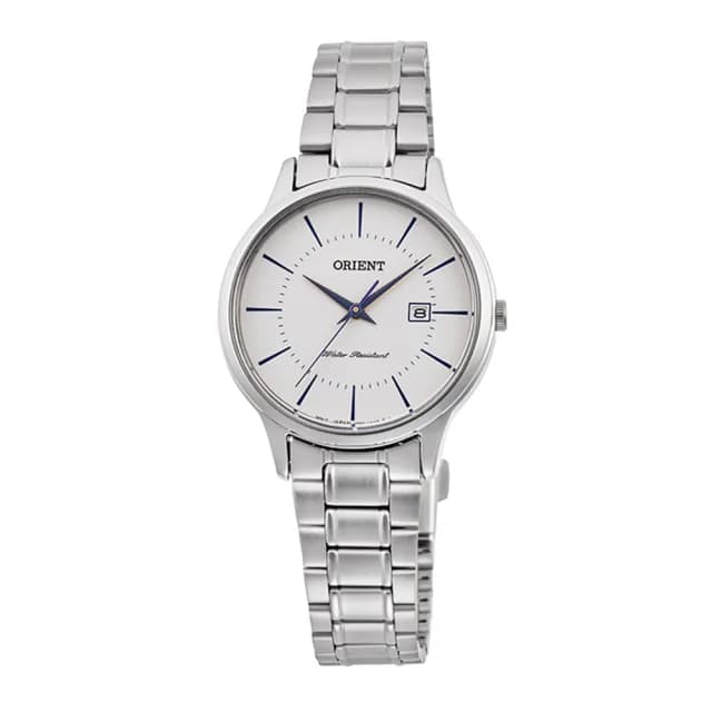 【ORIENT 東方錶】ORIENT 東方錶 CONTEMPORARY 系列 鋼帶款 白色 RF-QA0012S-30.0mm(RF-QA0012S)