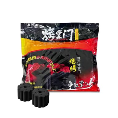 【RoLife 簡約生活】無煙速燃果木炭55mm-10包組(12顆/包 烤肉/燒烤/中秋/易燃/快速)
