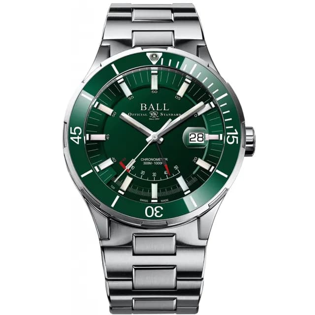 【BALL 波爾】Roadmaster 天文台認證動力儲存機械腕錶-40mm(DP3006A-S3CJ-GRR)