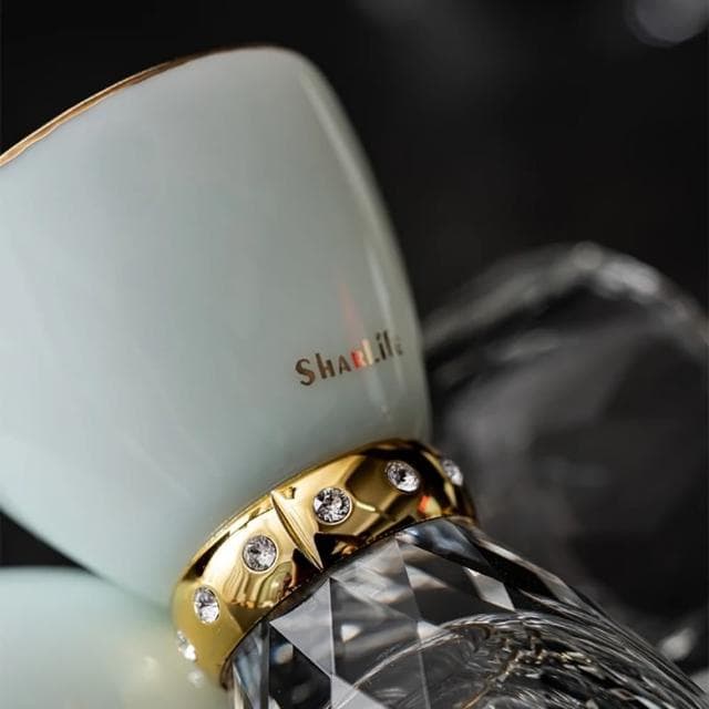【買上癮xShar Life】玉帆風順金箔頂級精品酒具禮盒(父親節禮物 升遷 入厝 生日禮物 禮盒 情人節 新年)