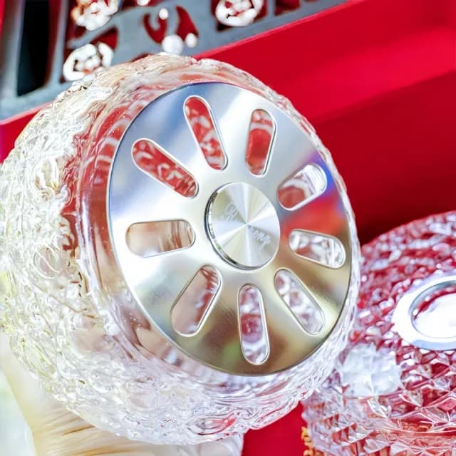 【買上癮xSharLIFE】閃耀星球精品旋轉醒酒器(雙軌道醒酒壺 生日禮物 禮盒 情人節 父親節  新年 升遷 入厝)