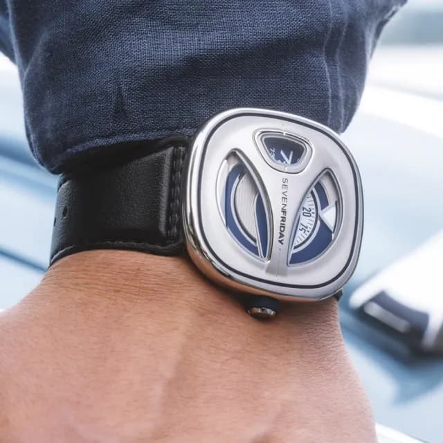 【SEVENFRIDAY】ME系列流線型機械錶-44.5x44mm 送禮 禮物 推薦(ME1/01)
