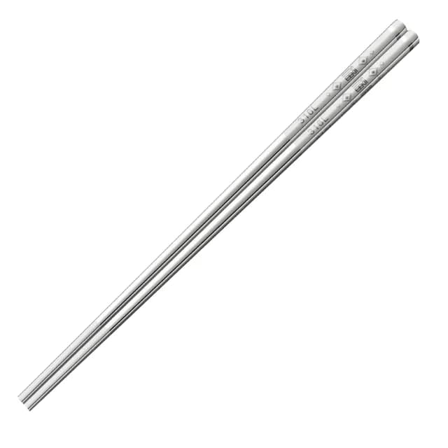 【PUSH!】餐具用品 316L不銹鋼筷子 5雙食品級防滑防燙抗菌筷子 金屬筷 高檔筷子(筷子 E201)