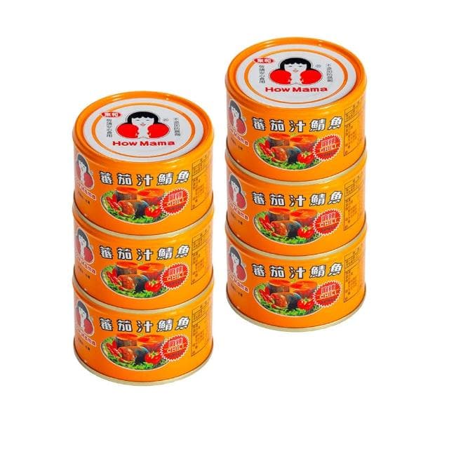 【東和食品】麻辣蕃茄汁鯖魚*6罐(好媽媽的味道/送禮推薦)