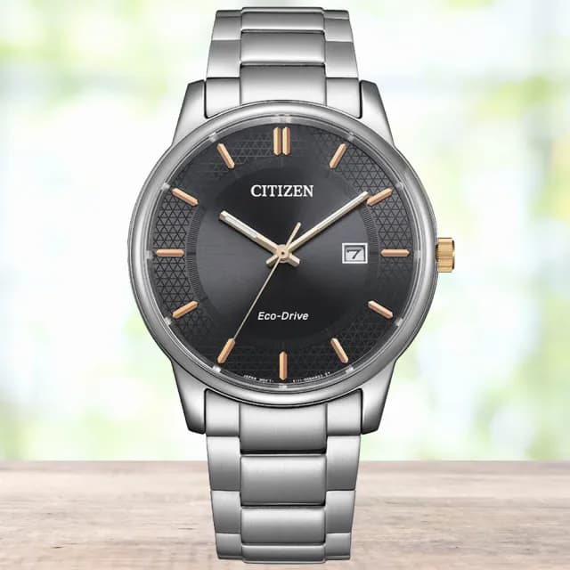 【CITIZEN 星辰】PAIR系列 簡約時尚光動能腕錶 七夕 情人節 送禮 推薦(BM6977-70E)