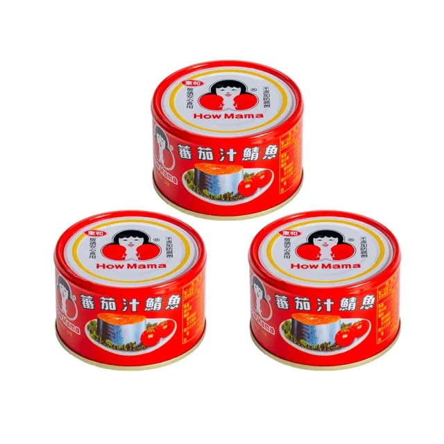【東和食品】蕃茄汁鯖魚紅-230g*3罐(好媽媽的味道/送禮推薦)