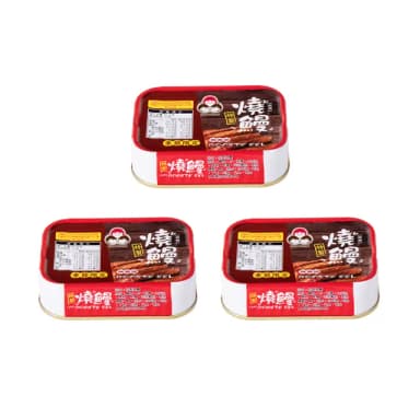 【東和食品】無添加燒鰻90g/罐*3罐(好媽媽的味道/送禮推薦)