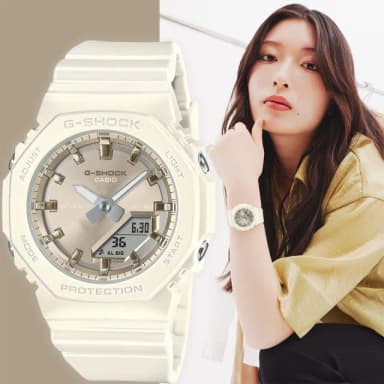 【CASIO 卡西歐】G-SHOCK 珍珠光系列八角手錶 女錶 送禮 禮物 推薦(GMA-P2100ST-7A)