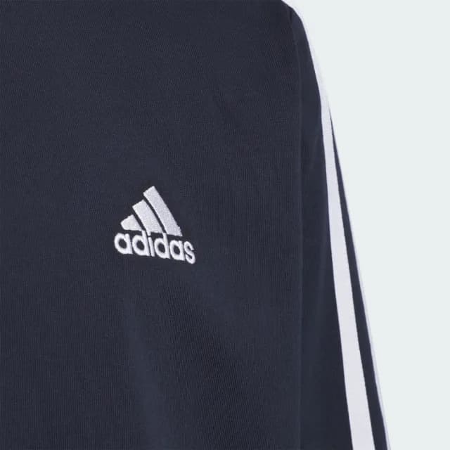 【adidas 愛迪達】ESSENTIALS + 長袖上衣 童裝 JE1703