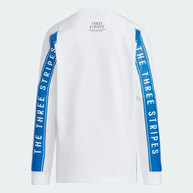 【adidas 愛迪達】長袖上衣 童裝 JP4912