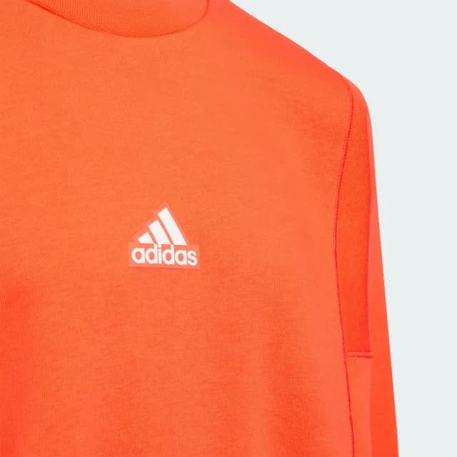 【adidas 愛迪達】長袖上衣 大學T 童裝 JP4925