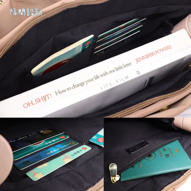 【Catsbag】情人節禮物 七夕 三層尼龍托特包大方包 ZE078(#托特包 #公事包 #斜背包)