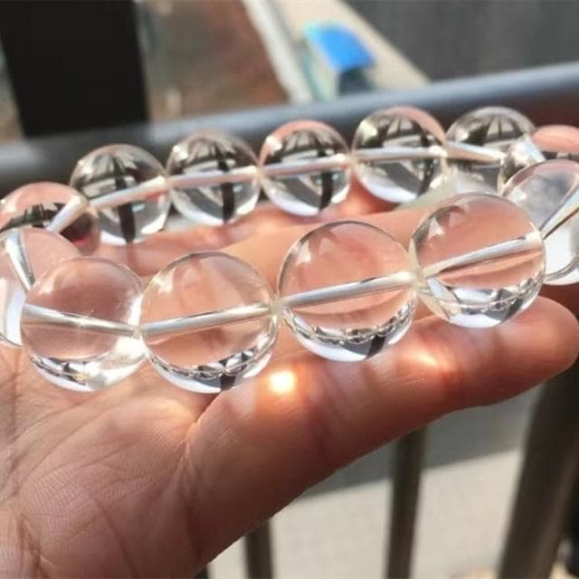 【Penny珮妮】巴西白水晶手鍊8mm(生日禮物/母親節/閨密送禮/交換禮物/情人節)