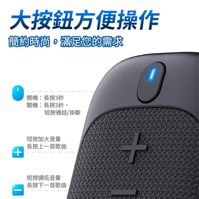 【YORI優里】隨身藍芽音箱(穿戴式藍芽音響 無線藍芽喇叭 夾式麥克風 無線音響 擴音器)