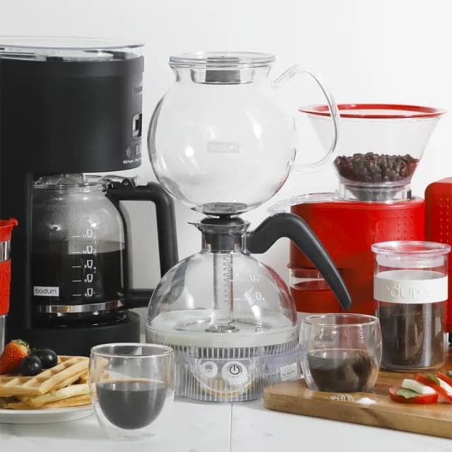 【Bodum】智能調控萃取★1L電動虹吸式咖啡壺