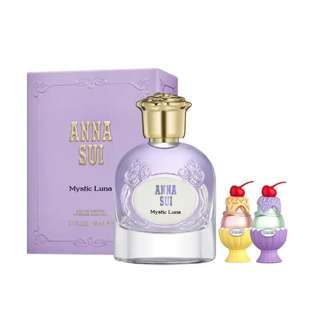 【ANNA SUI 安娜蘇】奇境夢遊淡香精50ml-月光細語(贈隨機小香2瓶.專櫃公司貨)
