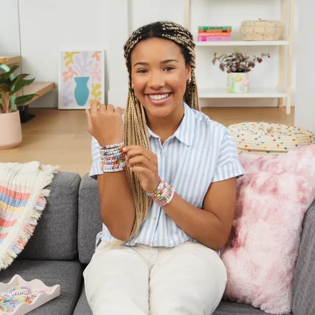 【Make it real 美麗夢工坊】美麗夢工坊-創意拼拼字母手鍊組