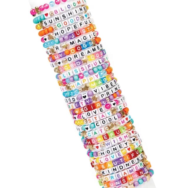 【Make it real 美麗夢工坊】美麗夢工坊-創意拼拼字母手鍊組