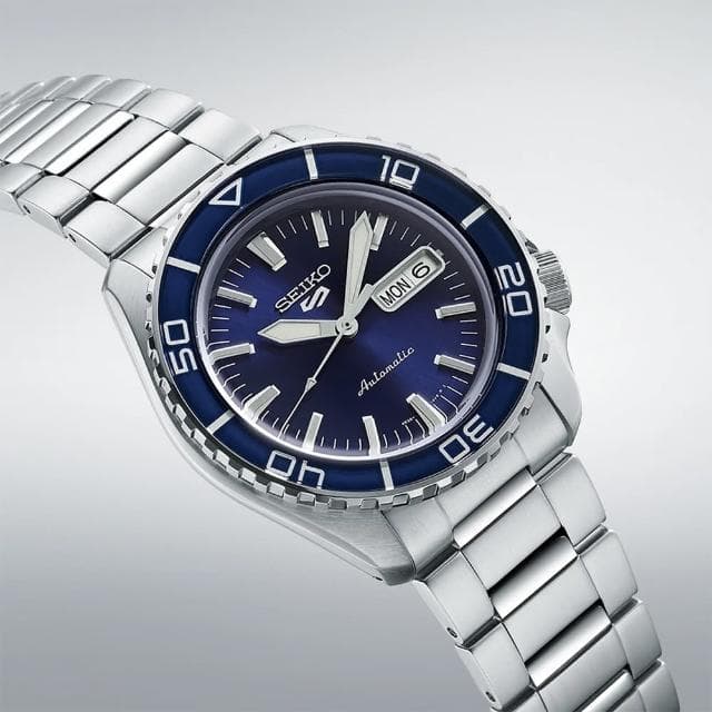 【SEIKO 精工】官方授權 5 Sports 系列  時尚潛水機械男錶 送禮推薦-42.5mm SK008(SRPK97K1)