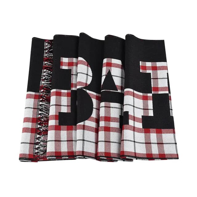 【BALLY】BALLY字母LOGO格紋羊毛圍巾(黑x多色)