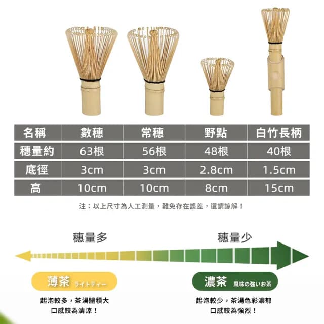【TEA Dream】日式丸久質感天然竹製茶筅-長柄百本立(交換禮物 女生禮物 百本立抹茶刷 打茶起泡工具)