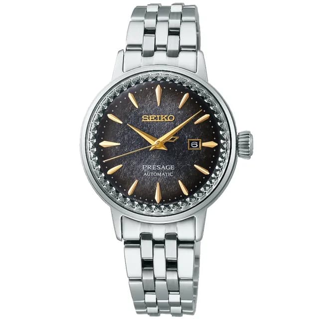【SEIKO 精工】PRESAGE 調酒系列 STAR BAR 東京夜景 機械腕錶 畢業禮物 送禮 推薦(SRE015J1/2R05-00C0D)