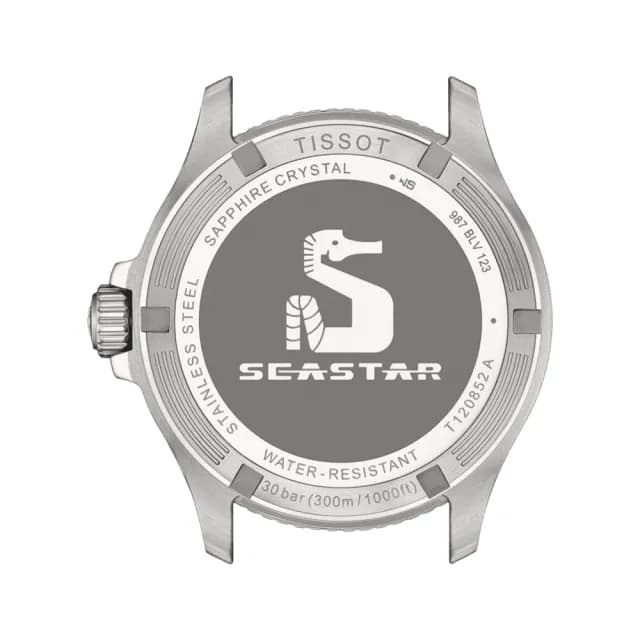 【TISSOT 天梭 官方授權】Seastar 1000 GMT 海星300米潛水手錶 40mm 禮物 送禮 推薦(T1208521705100)