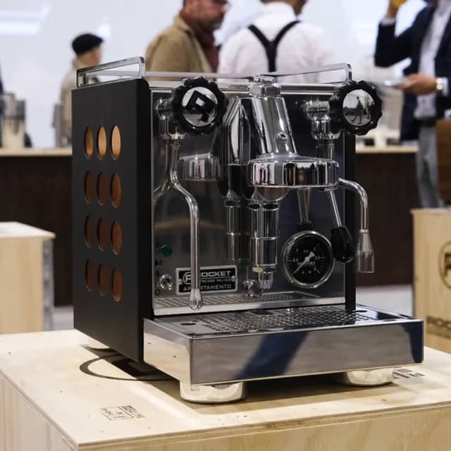 【Rocket Espresso】Appartamento 半自動義式咖啡機(家用型/黑底雙色任選)