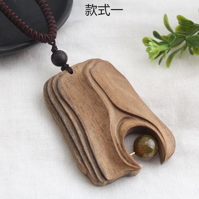 【JEN】復古木質手工長款項鍊毛衣鍊3款可選(母親節禮物/交換禮物/送女友/送閨蜜/生日禮物/情人節)