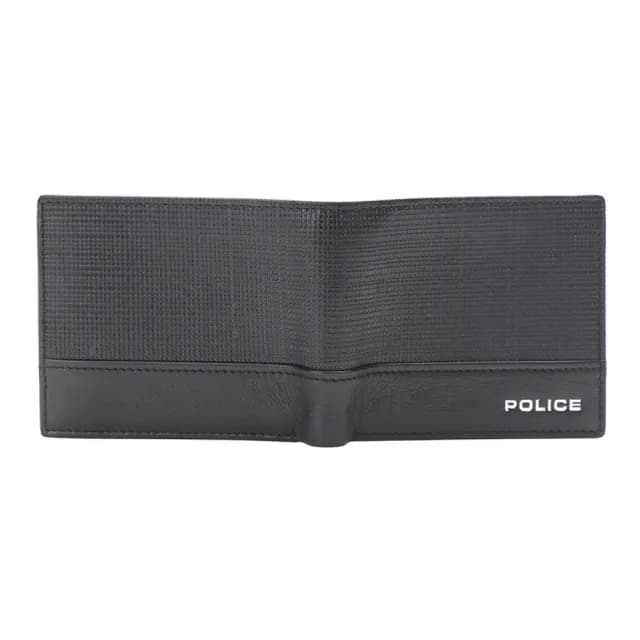 【POLICE】頂級小牛皮7卡零錢袋男用皮夾  菲利浦系列(七夕情人節禮物 送禮 男夾)