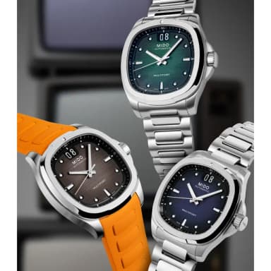 【MIDO 美度】廣告配戴款 TV大日期窗機械錶 鋼帶 40mm 母親節 禮物 送禮(任選一款)