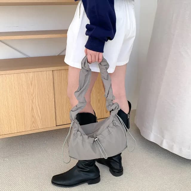【MoonDy】情人節禮物 hobo包 腋下包 肩背包 尼龍雲朵包 韓國包包 單肩包 可愛包包 韓國包包 女包包 尼龍通
