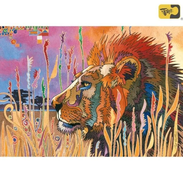 【雷諾瓦】森林之王/Precious Animals/1000片拼圖/HEYE(桌遊/益智/裝飾/送禮/禮物/療癒)