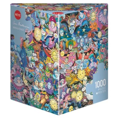 【雷諾瓦】化妝舞會/Hartmann/1000片拼圖/HEYE(桌遊/益智/裝飾/送禮/禮物/療癒)