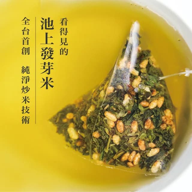 【發現茶】禾日綠茶4gx15入x2袋 熱泡茶包(熱熱喝的兒茶素)