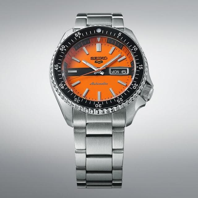 【SEIKO 精工】5 Sports 55周年 復刻1969 SKX現代詮釋版機械錶 情人節 禮物(4R36-13V0L/SRPK11K1)
