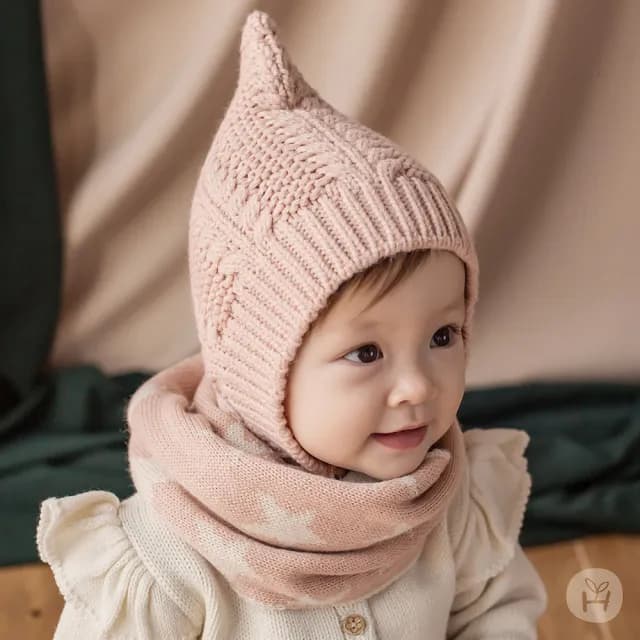 【Happy Prince】韓國製 New Twinkle保暖雙面嬰兒童圍脖-多色(寶寶圍巾圍兜口水巾)