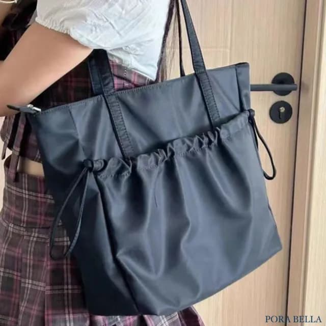 【Porabella】簡約休閒 帆布托特包手提單肩包 ins風 送女友 情人節禮物首選 Bags