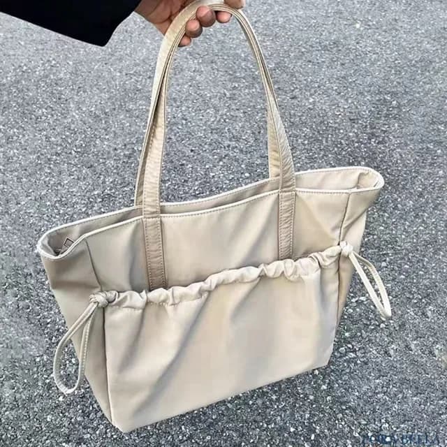 【Porabella】簡約休閒 帆布托特包手提單肩包 ins風 送女友 情人節禮物首選 Bags
