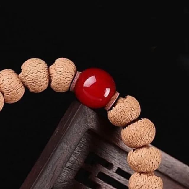 【KT DADA】佛珠手鍊 蓮花菩提子 單圈手串 開運手鍊 送長輩 求好運長智慧 招財 禮物 避邪