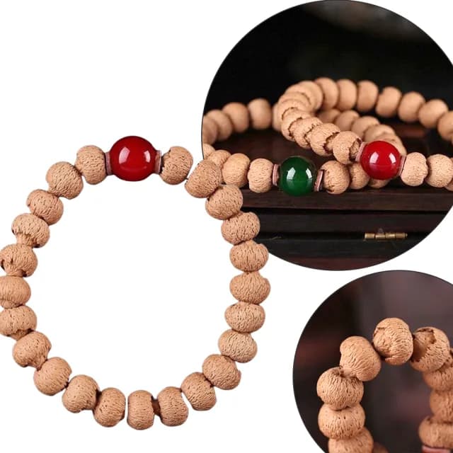 【KT DADA】佛珠手鍊 蓮花菩提子 單圈手串 開運手鍊 送長輩 求好運長智慧 招財 禮物 避邪