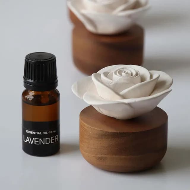 【KIDDEE TAMDEE】玫瑰擴香器組-玫瑰精油10ml