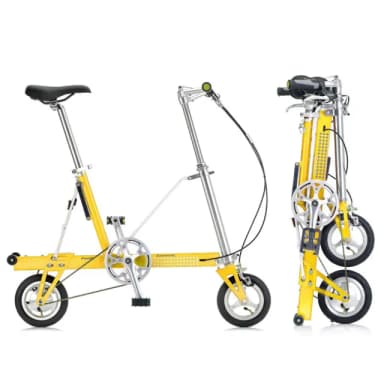 【CarryMe】SD 8吋充氣胎版單速鋁合金折疊腳踏車-共5色(情人節禮物 生日禮物 通勤腳踏車)